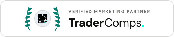 Verified partner on TraderComps badge